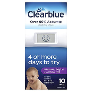Clearblue Advanced Digital Ovulation Test, 10 Count