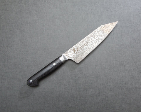 Sakai Takayuki VG10 33 Layer Damascus Gyuto Japanese Knife 210mm Keyaki (Japanese Elm) Handle