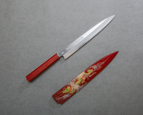 Enso Hand-Forged 8.25-Inch Aogami Super Gyuto with Saya