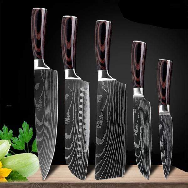 full chef knife set