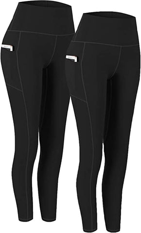 16. Fengbay 2 Pack High Waist Yoga Pants