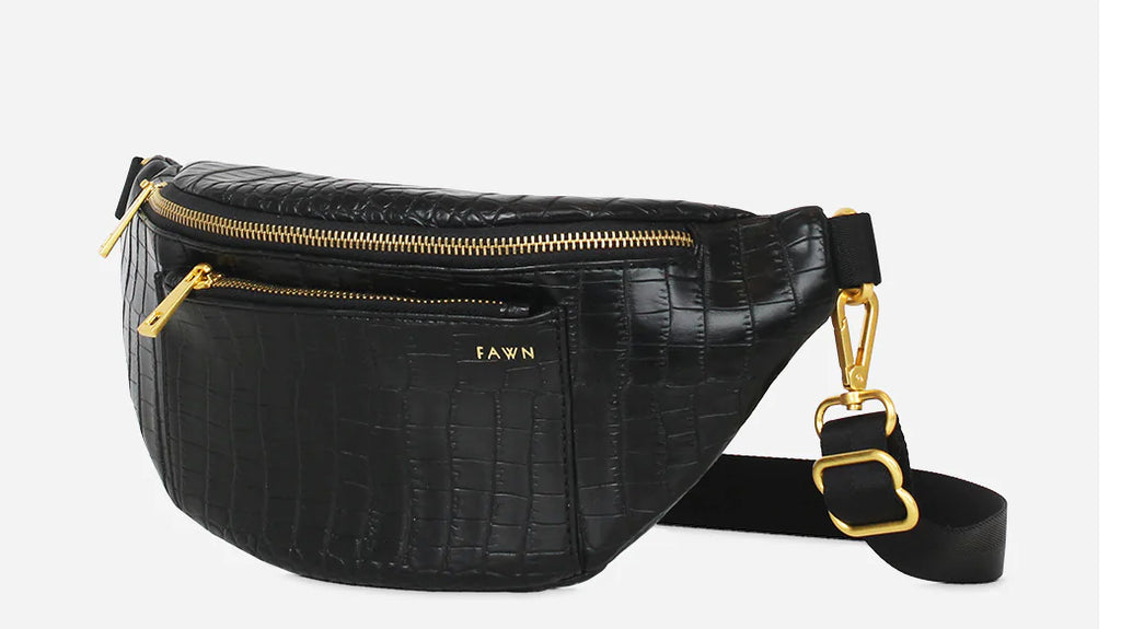 Fawn Design Gold Waist Bags & Fanny Packs for Women