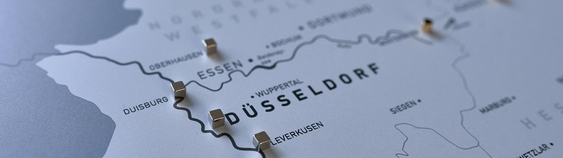 magnetische Deutschlandkarte Wanddekoration Urlaubsplanung