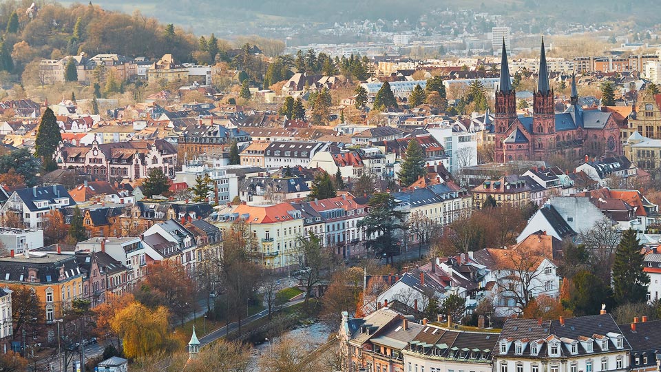 Freiburg Parkanlagen grünste Stadt Natur