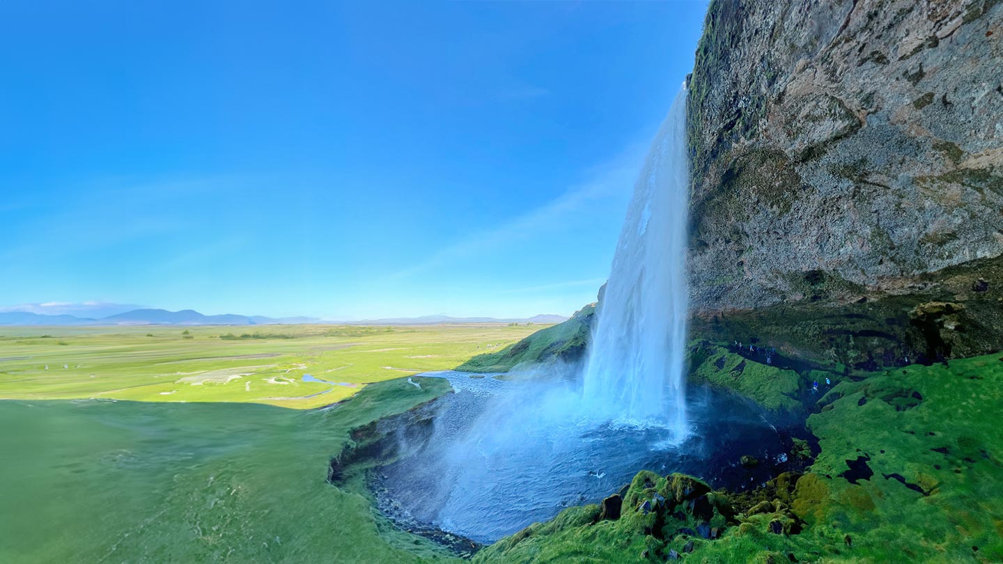 Seljalandsfoss Wasserfall Island Europa