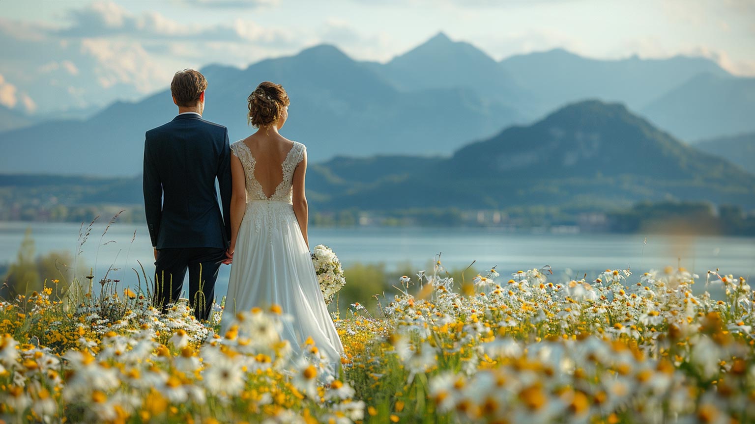 hochzeit forggensee sommer sonne urlaub natur