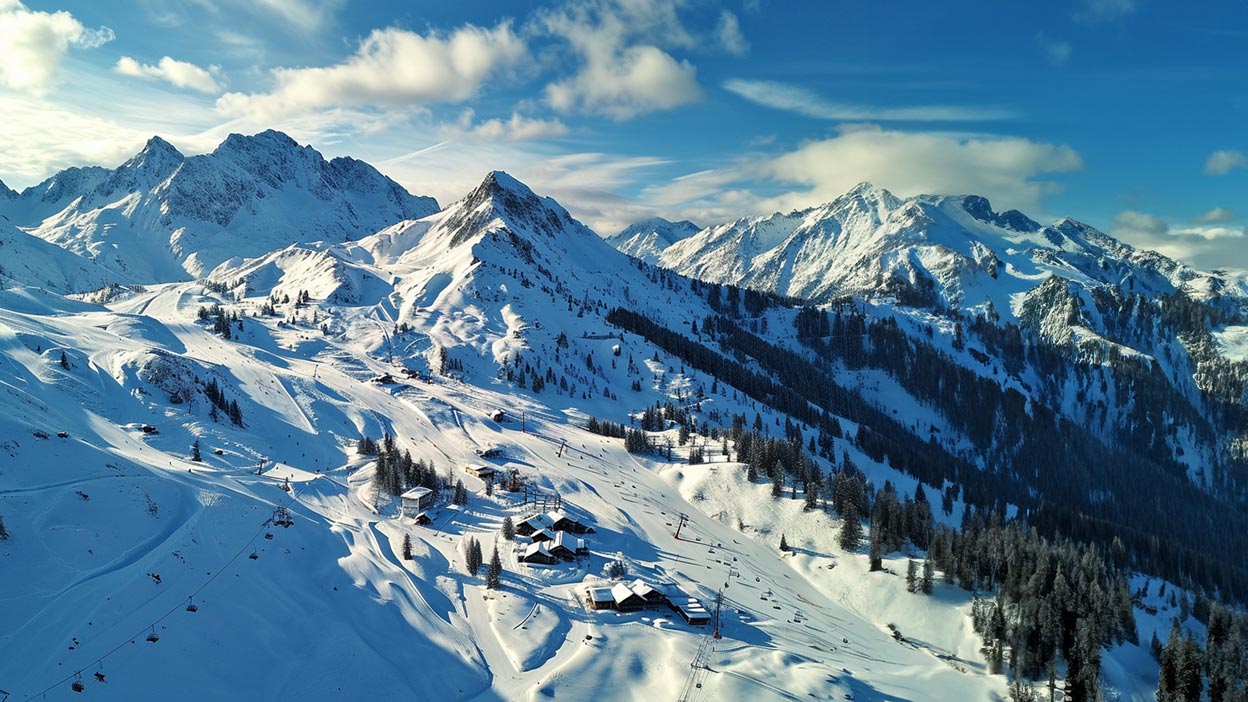 Winter Österreich Alpen