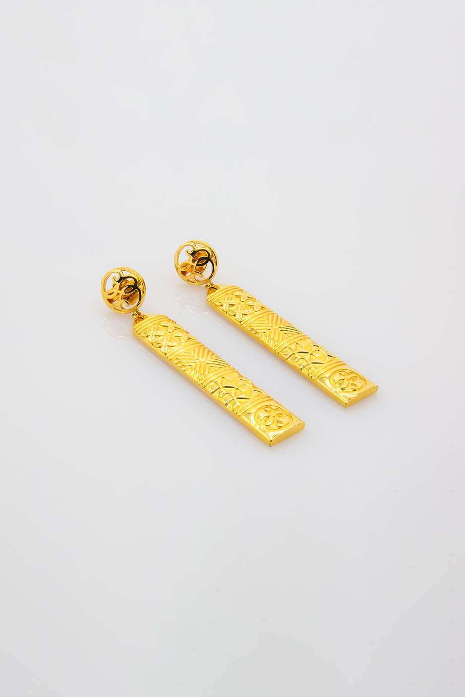 ic: Earring I African Adire Motifs