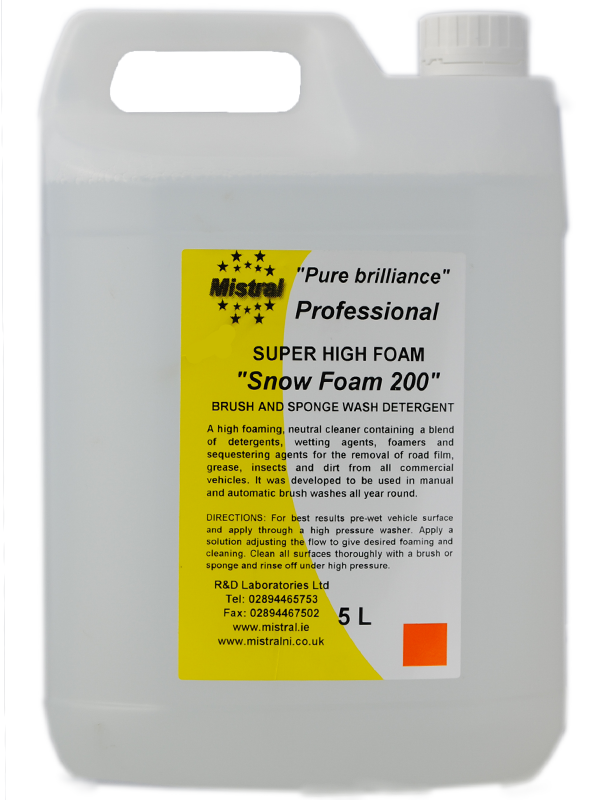 Snow Foam 200 Super High Neutral Car Shampoo Test Store 1