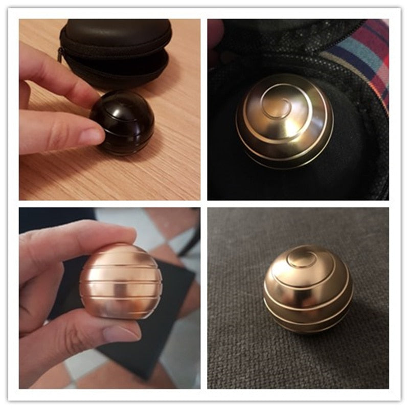 Office Desk Toys Stress Relief Metal Spinner Toy Boombigmall