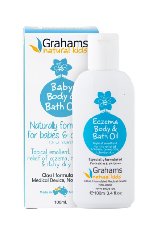 Grahams Natural Baby Body & Bath Oil