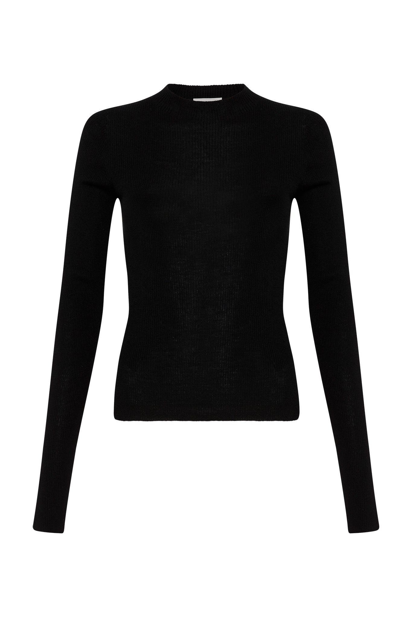 Ninna top rib, Black