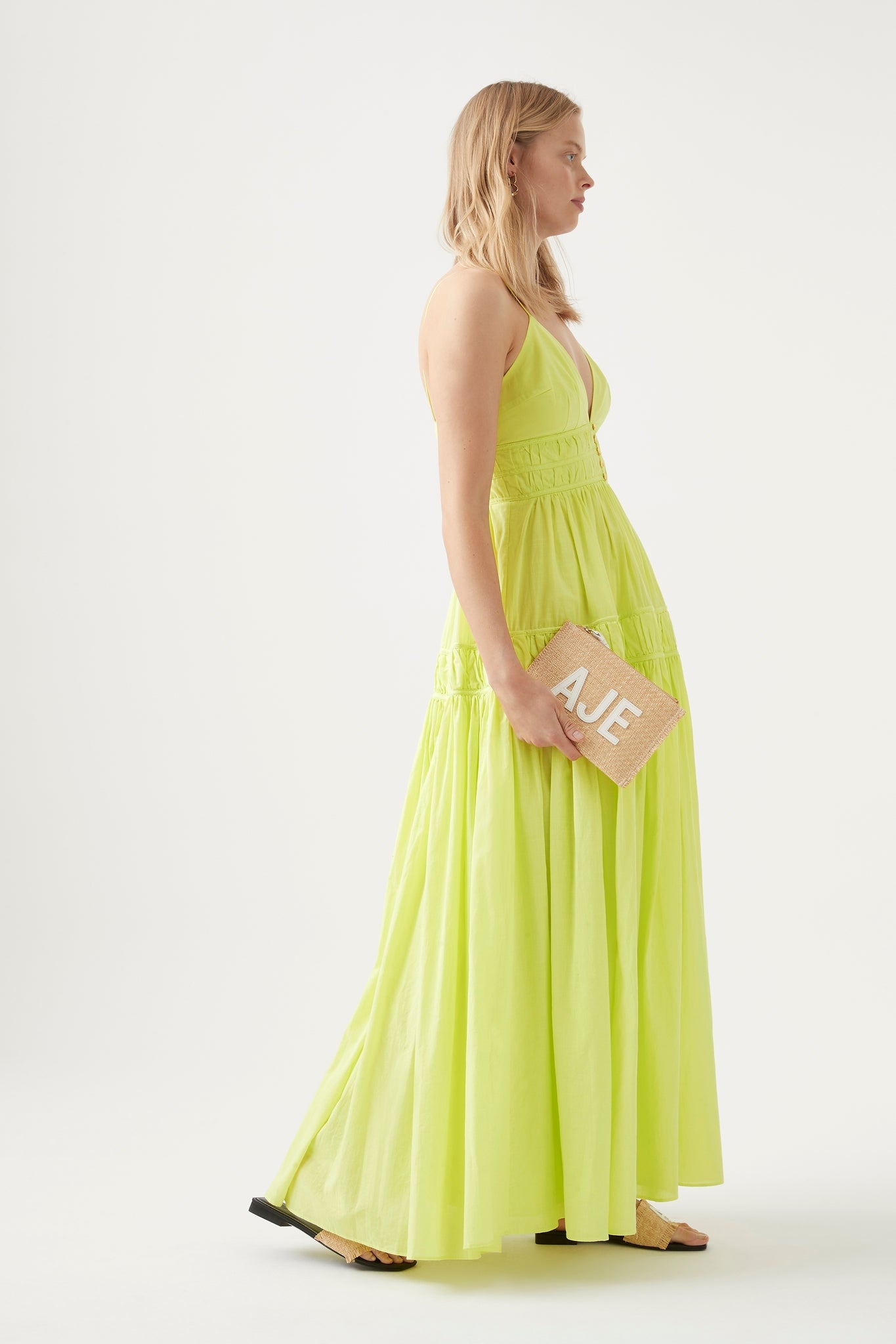 Grace Tiered Maxi Dress – Aje