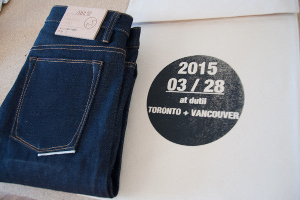 West Coast Think Tanks Team up on Collaboration Raw Selvedge Denim