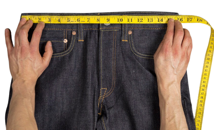 Jeans Measurement Diagram