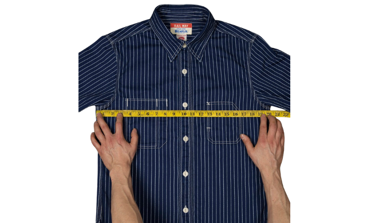 Shirts Measurement Diagram