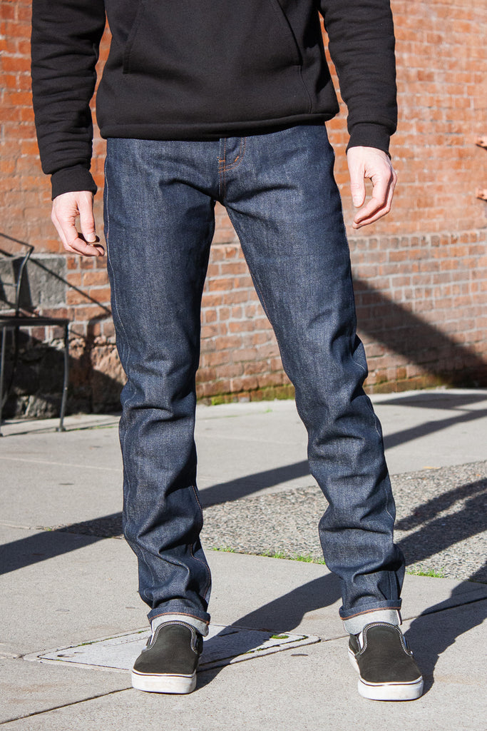 Unbranded vs. Naked & Famous: Fit Comparison – Dutil Denim