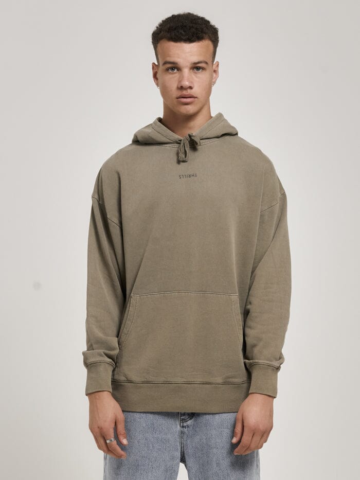 Minimal Thrills Slouch Pull On Hood - Dune – THRILLS CO