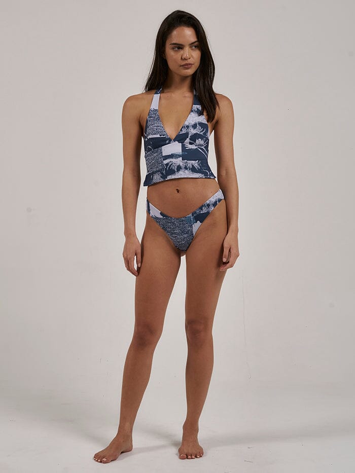 INGAGA Black Lace Minimizer Bikini Set With Push Up Top And String