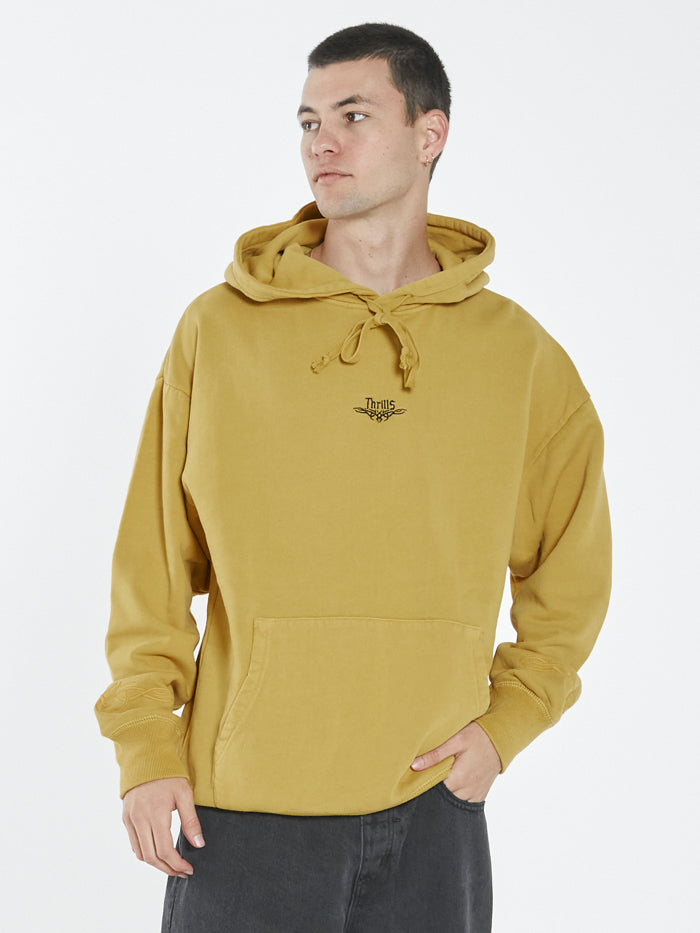 Lords Slouch Pull On Hood - Mineral Yellow – THRILLS CO