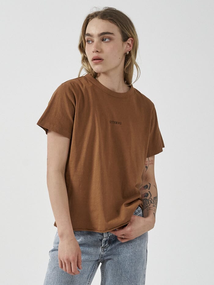 Minimal Thrills Mini Tee - Washed Black