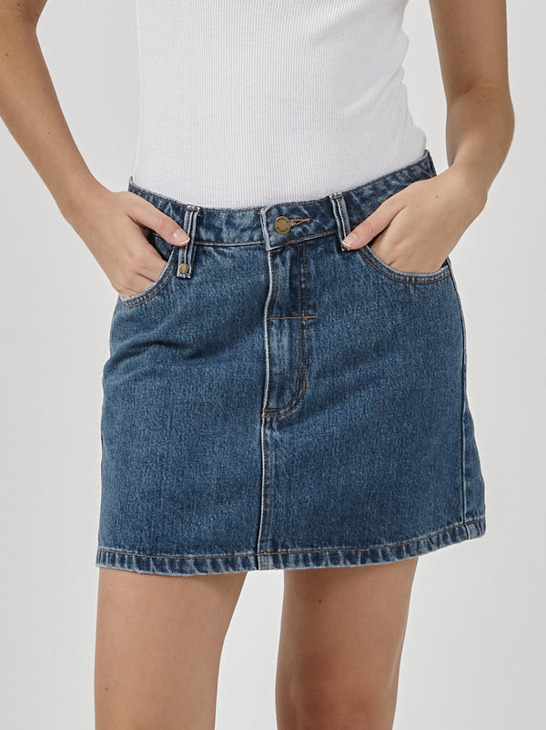 baybee center fringe denim skirt 即発お値下げレディース