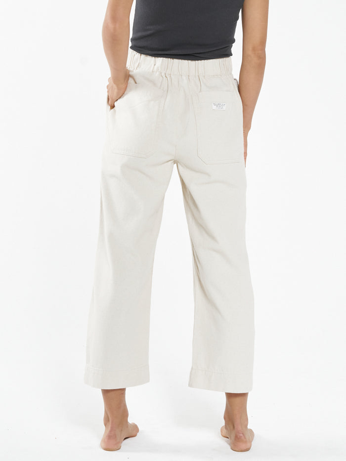 Lukka Lux Laki Lounge Pant Optic White – Bliss Bandits