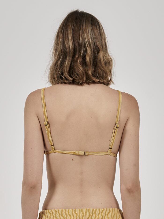 Gravitation Parallel Bikini Top - Mineral Yellow