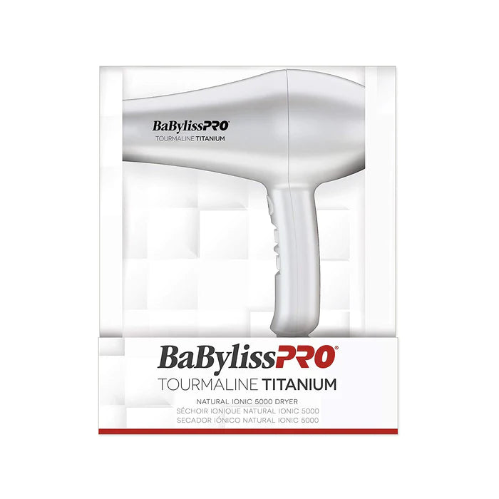 Kenmerkend Messing Probleem BABYLISS PRO TOURMALINE TITANIUM NATURAL IONIC 5000 DRYER WHITE – Supreme  Hair & Beauty