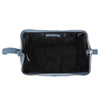 Large Premium Leather toiletry bag for Women and Men, travel utility Dopp kit wash bag