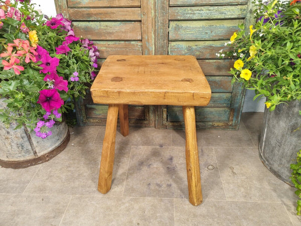 milking stool coffee table