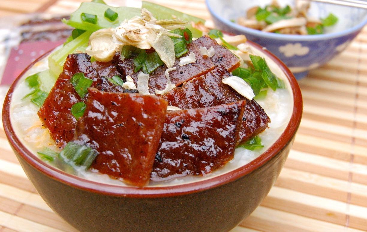 Savory Protein Topping with Bacon or Pork Bak Kwa