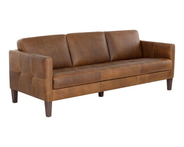 Karmelo Sofa - Cognac Leather