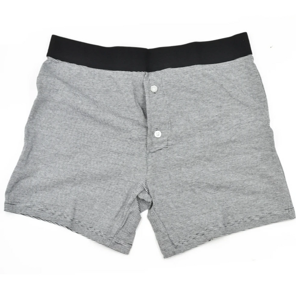 Black Striped Boxer Brief