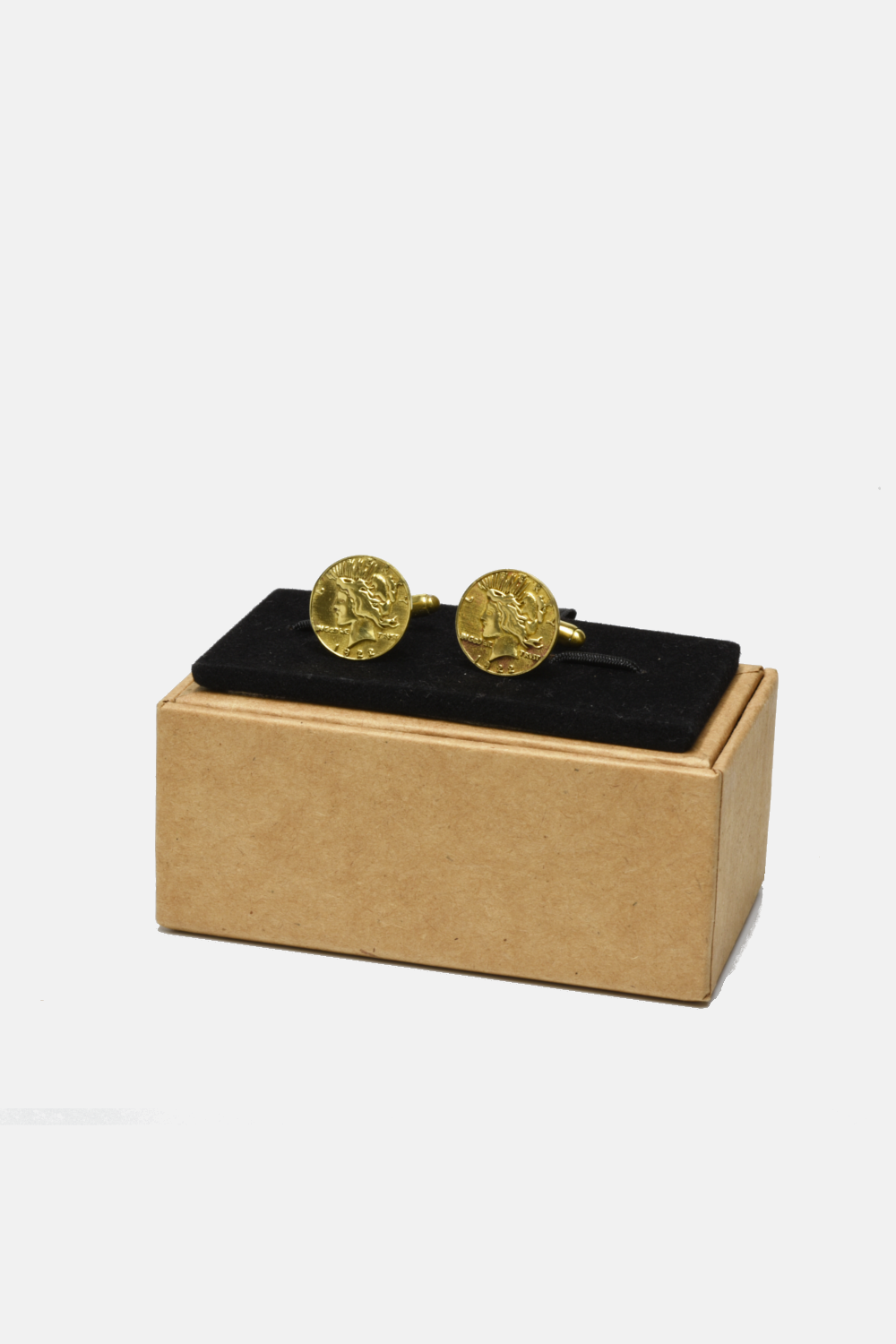 Brass Coin Cufflinks