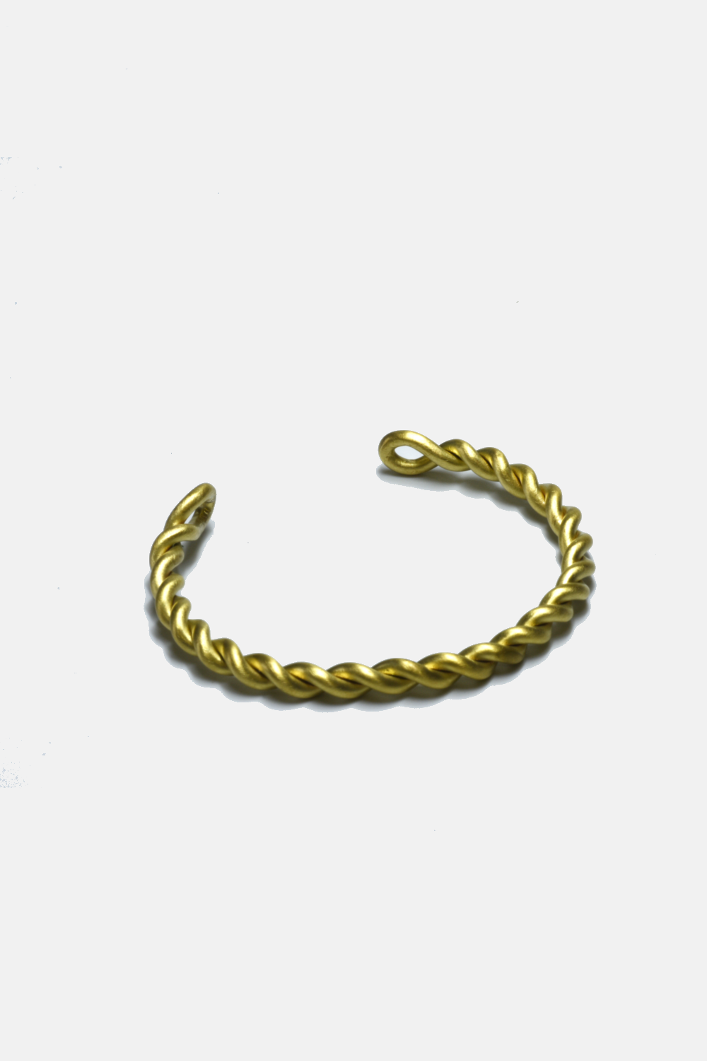 Twisted Brass Cuff