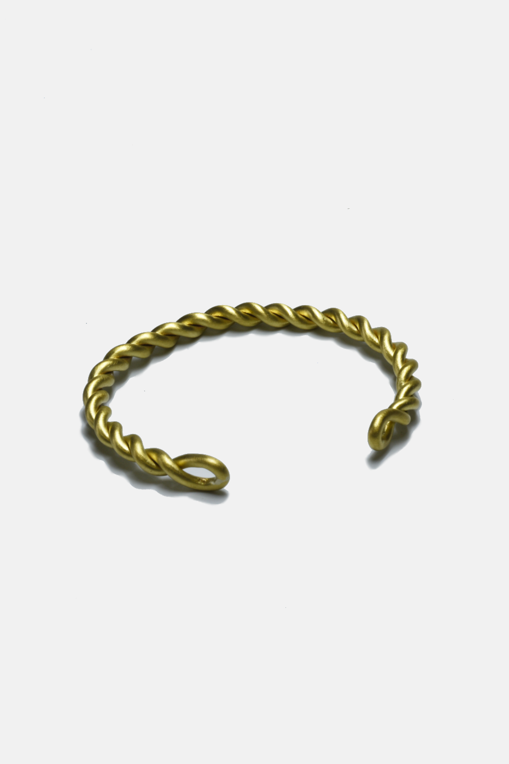 Twisted Brass Cuff