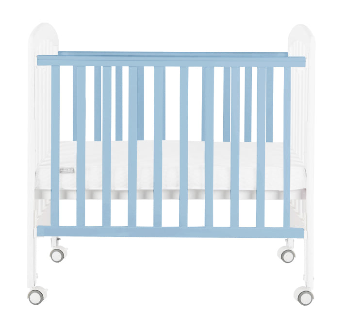baby blue cot