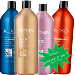 Redken 1lt Shampoo and Conditioner on Sale