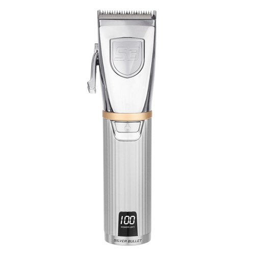 Silver Bullet Grenadier Metal Hair Clipper Silver