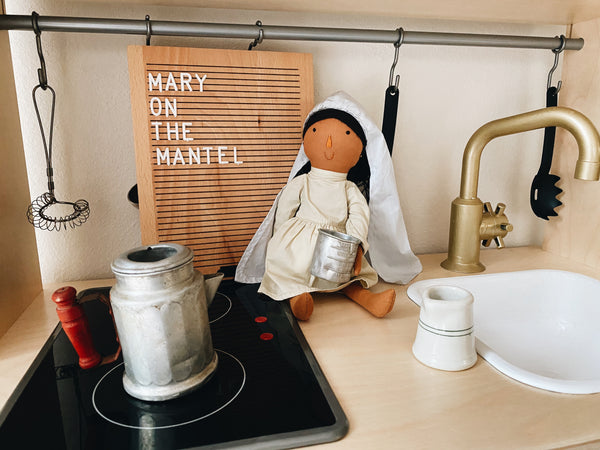 mary on the mantel