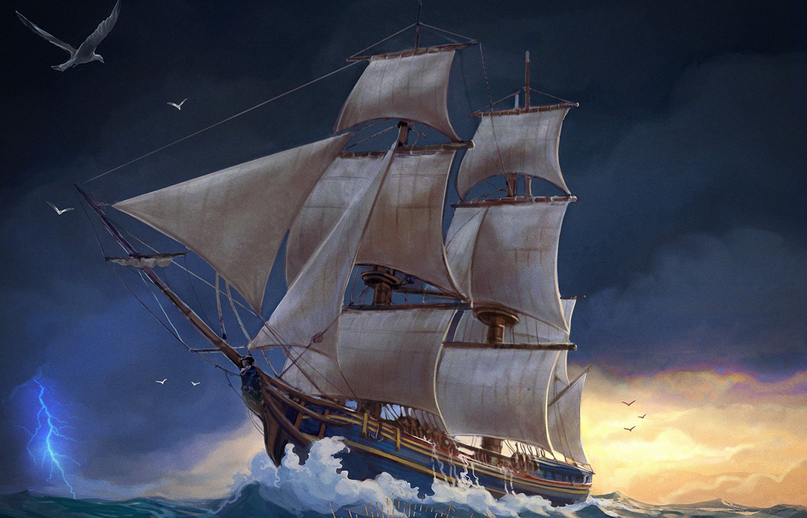 Mutiny On The Bounty background