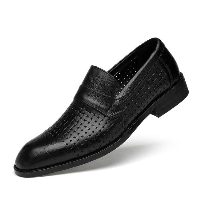 black business casual shoes