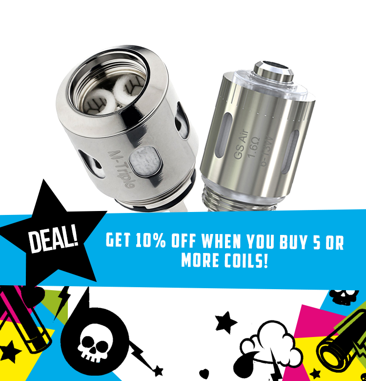 Coils - 10% off when you buy 5