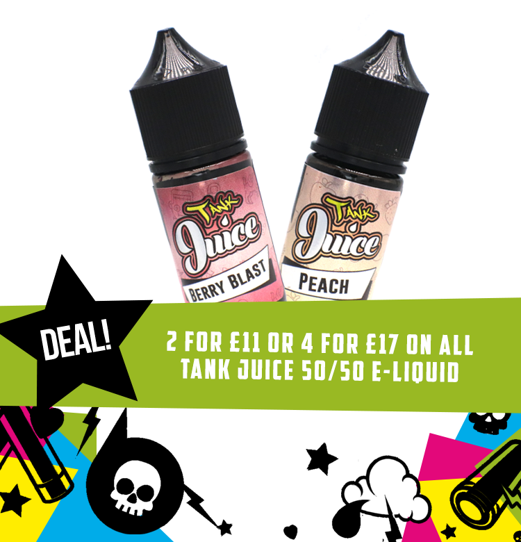 Tank Juice 20ml - 2 for £11 or 4 for £17