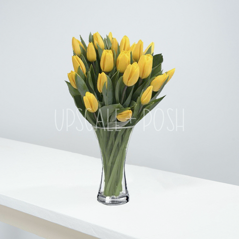 Upscale and Posh Sunshine Tulip Flower Bouquet