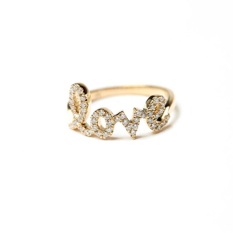 Diamond Love Ring Vasilea