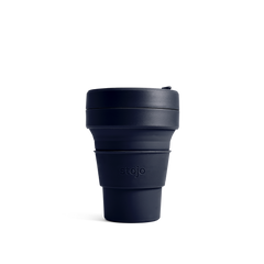 Black Collapsible Coffee Cup