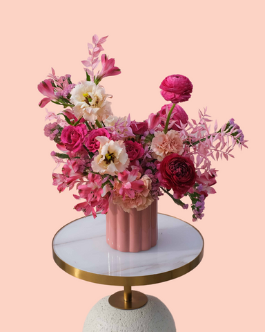 Pretty and Pink Flower Arrangement