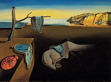 Salvador Dali's The Persistence of Memory
